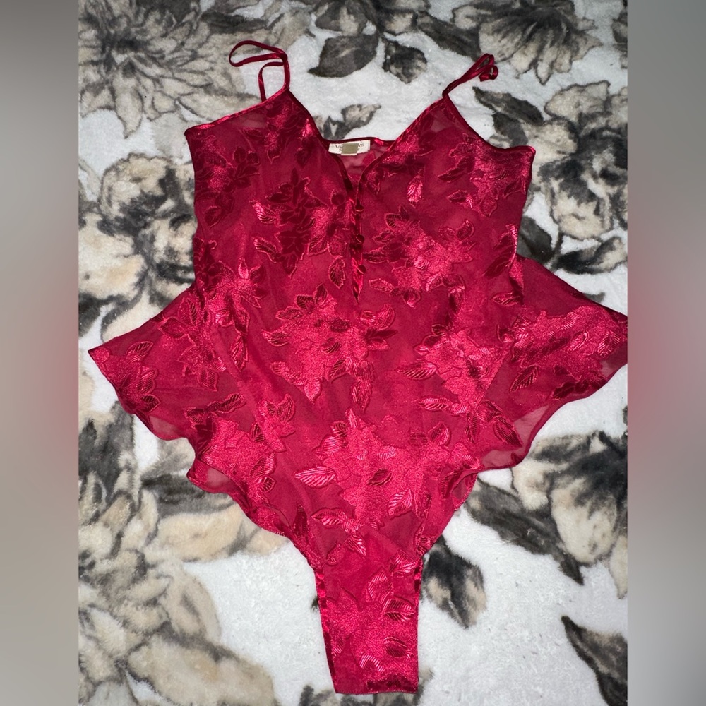 Victoria’s Secret Red Bodysuit